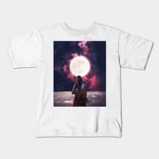 MOON SONG. Kids T-Shirt